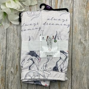 Women’s Disney’s Sleeping Beauty Lounge Pajama Sleep Pants, Size 2X